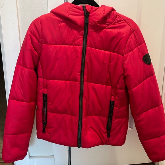 DENALI BOMBER JACKET Red Size Small - Picture 2 of 5